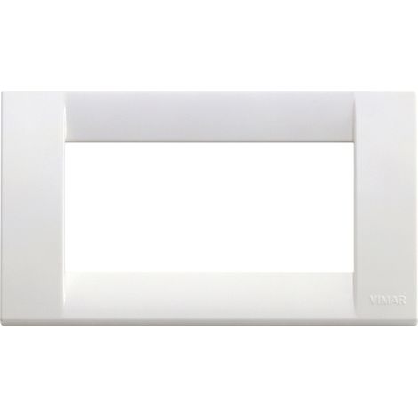 Placca Classica 4M bianco brillante Vimar Idea 16744.01