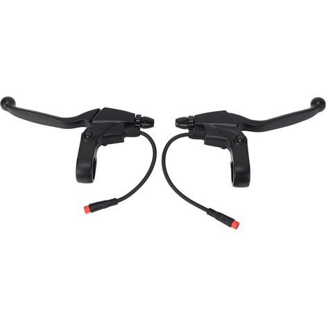 Paire de leviers de frein gauche et droit M4 PRO 10 pouces pour trottinette électrique, connecteur étanche 2 broches (1/5)