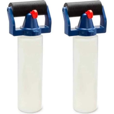 Lot de 2 applicateurs de colle à rouleau, flacons en plastique PE de 237 ml (8 oz) pour le traitement du bois. (1/5)