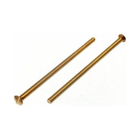 Lot de 10 vis électriques pour boîte à douille EB en acier 3,5 x 75 mm