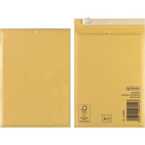 Herlitz Air Bubble Bags (Pack of 4)