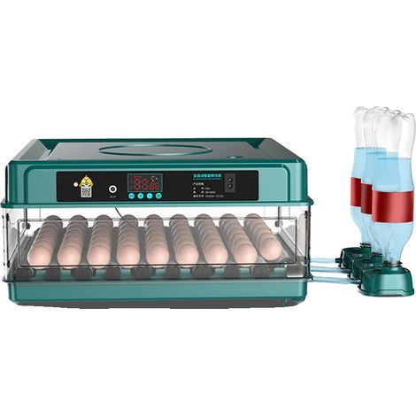 Incubatrice automatica per uova, controllo della temperatura, facile riempimento dell'acqua, capacità 15 uova. (1/2)