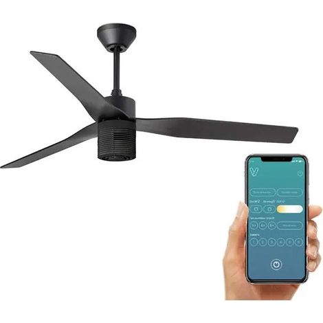ventyly ORIGINAL Ventilador negro Ø120cm wifi y purificador