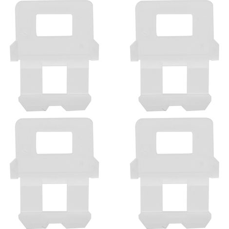 100 clips de nivellement de carrelage type FG4, entretoises de nivellement, outil de construction de sols (1/5)