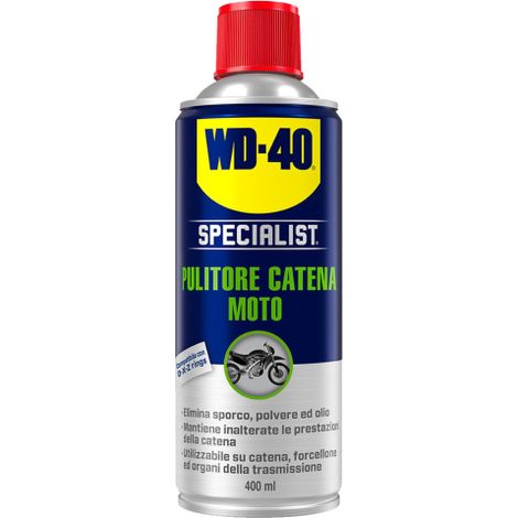 WD 40 SPECIALIST MOTO PULITORE CATENA 400 ML