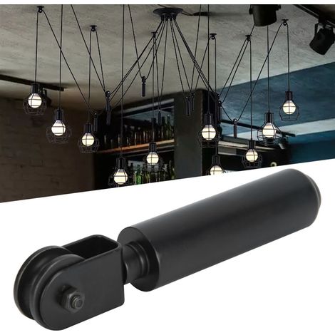 Accessoires de rechange pour l'éclairage : poulie de suspension, fil métallique, roulement, tige de levage, accessoires de remplacement pour lustre et lampe suspendue (1/5)