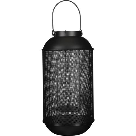 Mica Laterne Borneo schwarz, 41 x 20,5 cm Deko-Accessoires (1/3)