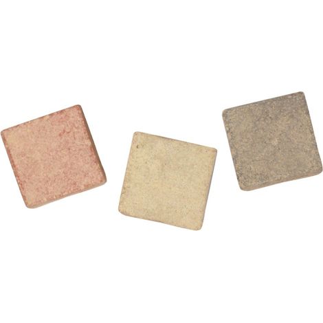 Assortiment de pierres de mosaïque CERAMICA, nature, 1x1cm, 1 pot d’env. 780 pces (800g), céramique résistante au gel/chaleur, intérieur, extérieur, loisir, artisanat-1453231 (1/5)