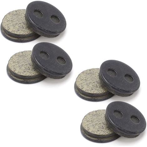 Plaquettes de frein pour vélo - 4 paires - Semi-métalliques - VTT électrique - Résine cétone - Plaquettes de frein à disque - Compatibles BB5 M446 - Huile - Accessoires (1/5)