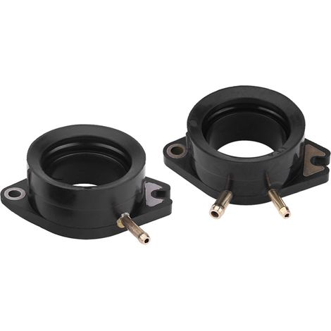 2x Raccords Admission Carburateur Manifold Joints Caoutchouc pour XV750 Virago 81-86 & XV1100 88-99 (1/5)