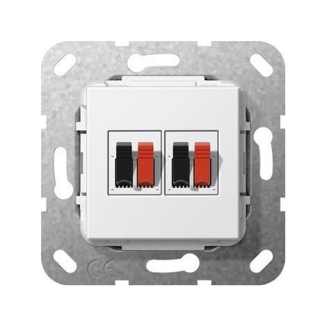 Gira Lautsprecher Anschluss 2fach rws 569303 (1/5)