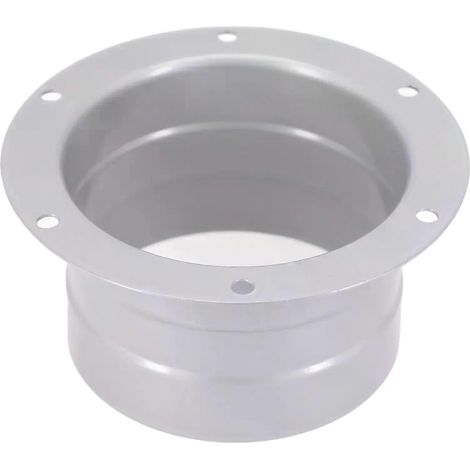 1 Stück 75–250 mm Adapterflansch-Anschluss Metall-Lüftungsrohrverschraubung Wandluftrohr-Schlauchflanschadapter für Lüftungssysteme (1/4)