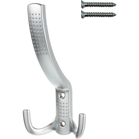 Gancho de pared triple mate cromo Riex XV07 (1/5)