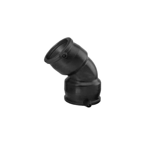 E-Winkel 9060 45Gr. PE100 da110 Gas-10/Wasser-16bar, OEVGW-zugel.