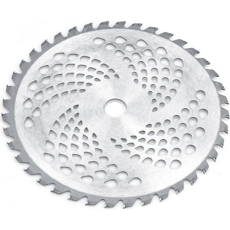 Lame De Débroussailleuse - Circulaire - 254 Mm - 40 Dents - Pointe Carbure - Pour Coupe Herbe Et Buissons - 1 Pièce (1/4)