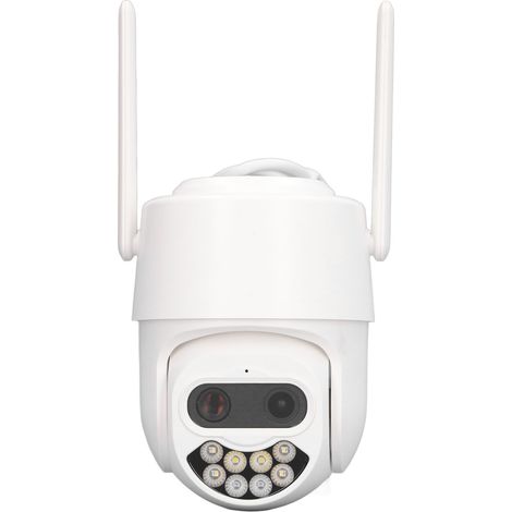 Überwachungskamera für den Außenbereich, 110–240 V, 1080p HD, WLAN-Dome-Kamera mit optischem Zoom, EU-Stecker (1/5)