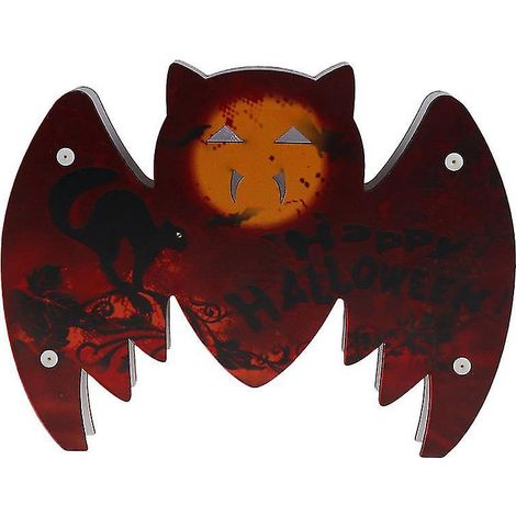 Stück LED-Fledermaus-Dekoration für Halloween