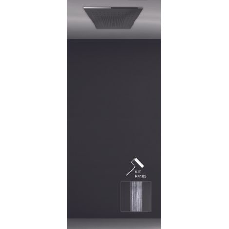 Gessi Minimali, système de douche encastré 505x505 type de jet