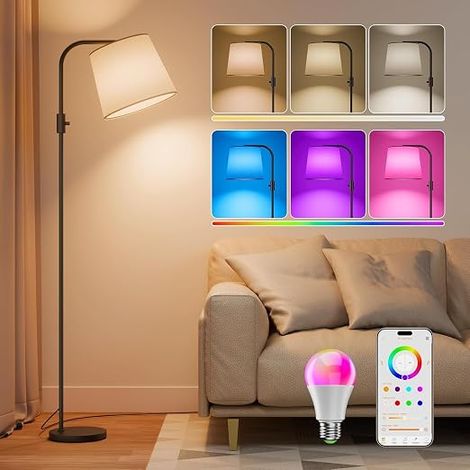 Smart RGB Arched Floor Lamp (1/5)