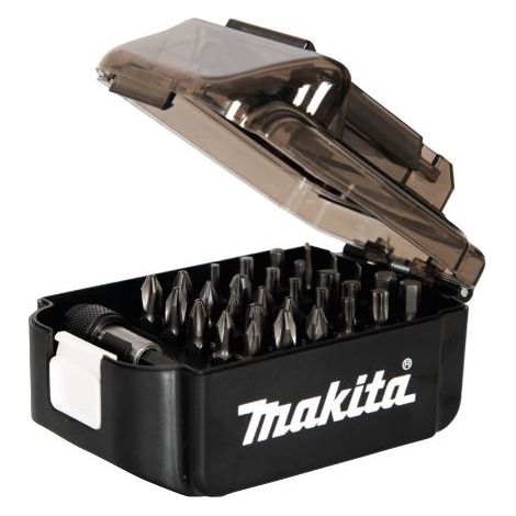 Makita – Coffret 30 embouts 25 mm pour visseuse – Porte-embout magnétique à verrouillage – Pour vis et boulons – E00016 (1/4)