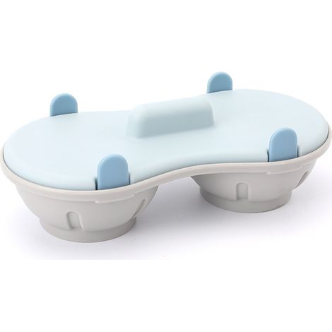 Cuiseur à Œufs pour Micro-ondes, Accessoire de Cuisine Créatif pour Œufs Durs et Vapeur, Boîte Pratique Riche en Protéines pour Régime Fitness-x (1/4)
