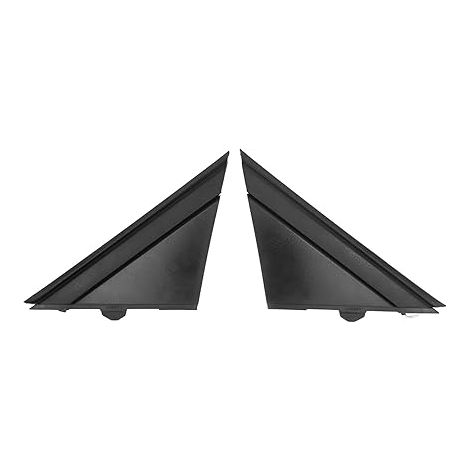 Par de cubiertas para espejos laterales, 1SH17KX7AA, moldura decorativa para espejos laterales, color negro, repuesto para izquierda y derecha 500 2012-2017 (1/5)