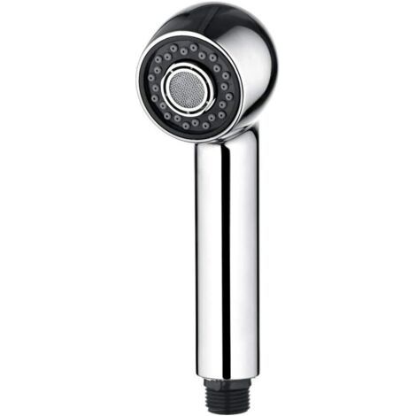 Robinet de cuisine avec douchette amovible, pommeau de douche, chromé (1/5)