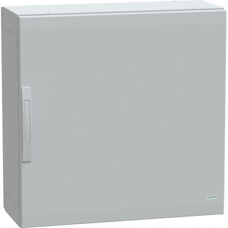 Thalassa PLA - Armoire polyester 750x750x320 - IP65 Ral 7035 - NSYPLA773G (1/2)