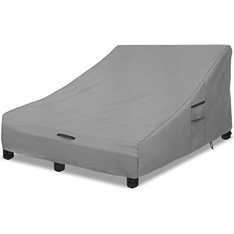 Okcool Housse de chaise longue 100 % imperméable en toile résistante 600D de 203,2 cm (1/5)