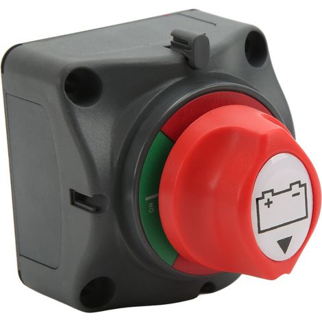 Interrupteur sectionneur de batterie étanche en cuivre pour véhicules marins, voitures, camping-cars, quads et SSV 12-48 V (1/5)