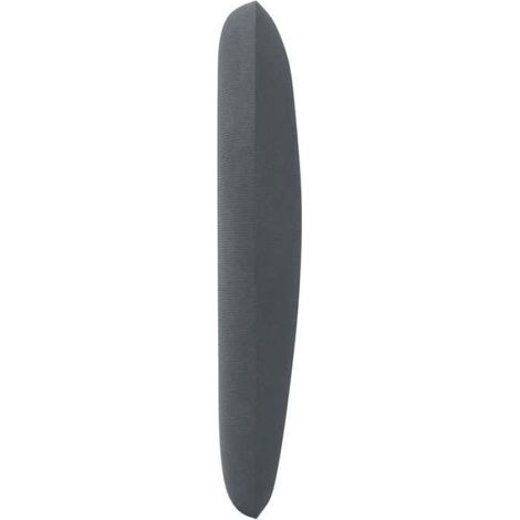 vidaXL Oreille de tête de lit Gris Foncé 40 x 23 x 6 cm Velours 346551 (1/5)