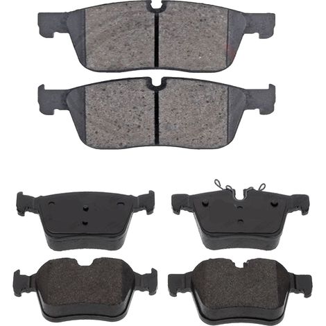 KIT PASTIGLIE FRENO ANTERIORI E POSTERIORI compatibile con LEXUS GS (S19) / PASTIGLIE FRENANTI AUTO OEM FDB4216 FDB1620,FDB1610 FDB4001 / SOSTITUZIONE DIRETTA / BASSA POLVERE / SILENZIOSO