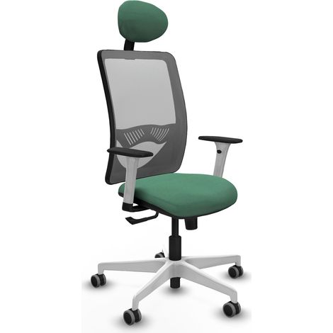 Piqueras y Crespo Zulema chaise bureau vert émeraude (1/3)
