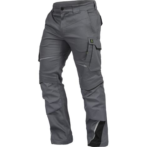 Leibwächter Bundhose Herren Flex-Line FLEXH27 Gr. 90 grau/schwarz (1/5)