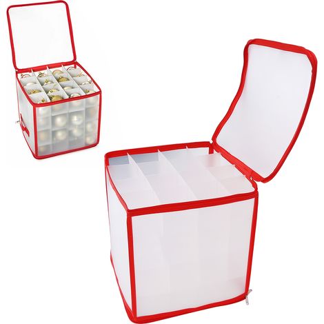 Boîte de Rangement Transparente PVC à Fermeture Éclair pour Chaussettes, Organisateur Durable avec Compartiments pour Maison et Bureau (1/5)