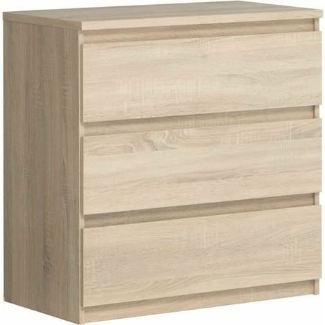 Schubladenschrank Chelsea Braun (77,2 x 42 x 79,9 cm)