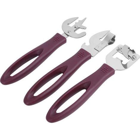 Aramox Ouvre bote Manuel en Acier Inoxydable avec Ouvre 3 Pièces (1/5)