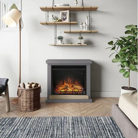 CHIMENEA ELECTRICA TAGU HAGUEN GRIS (1/3)