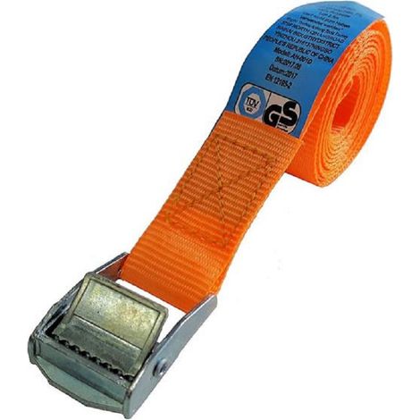 Sangle d'arrimage 1 pièces 25 mm - longueur 5m, 250 daN