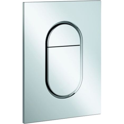 Grohe Arena Cosmopolitan Abdeckplatte für 2-Mengen- und Start & Mattes Silber 38844P00 (1/3)