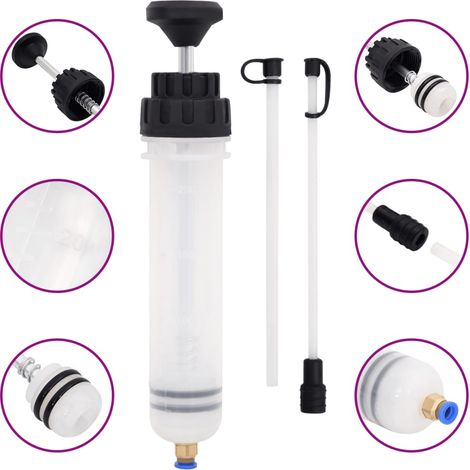 Purgeur de frein blanc et noir 0,2 L