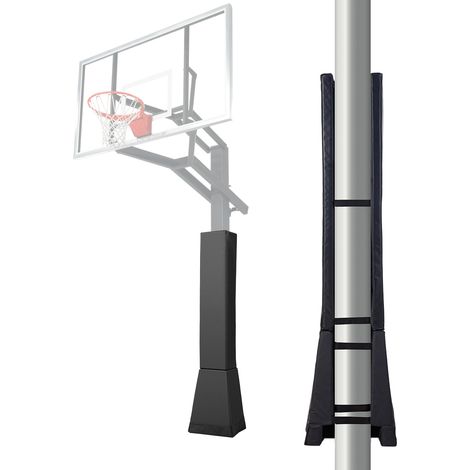 VEVOR Imbottitura per Palo da Basket Altezza 163 cm Imbottitura Resistente per Barre da Basket Quadrato max. 18 x 18 cm, Cuscinetto Protettivo Impermeabile per Parco Giochi