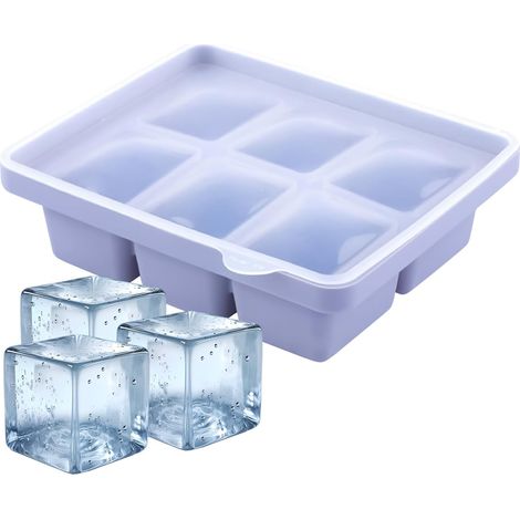 Moule à glaçons pour fêtes, cubes propres à fonte lente, idéal pour boissons et whisky (1/5)