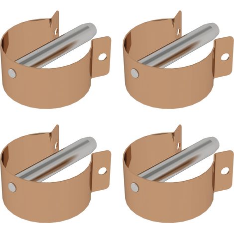 Günzburger Steigtechnik 4x Clip à ressort pour échafaudage roulant avec boulons longs ouverts - 019137 (1/2)