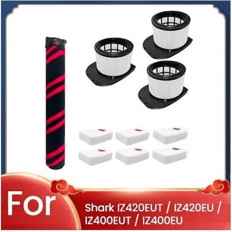 Brosse rotative, filtre HEPA, filtre en feutre mousse pour aspirateur balai sans fil Shark IZ420EUT/IZ420EU/IZ400EUT/IZ400EU (1/5)