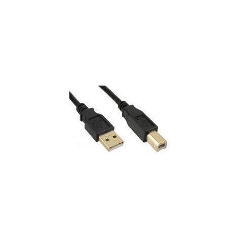 MicroConnect USB 2.0 A-B 5 m Stecker-Stecker vergoldet
