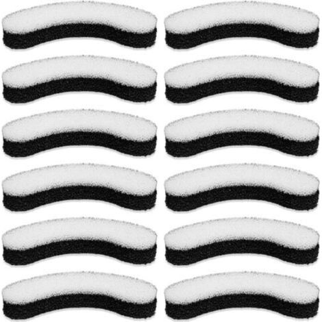 12pcs Cat Water Fountain Sponge Filter, Soft Cat Water Fountain Filters Cat Fountain Filter for Clear Dog Water Fountain Cat Water Dispenser Compatible with WF050 (1/5)