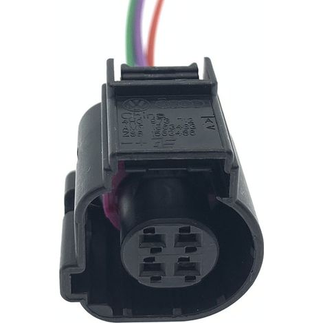 1-1563486-2 Compatible with Audi and Volkswagen 1563483-1 4-pin terminal block sensor harness connector – single plug