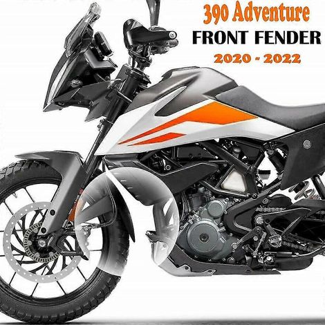 NEUES Motorradzubehör Schwarzer Kotflügel vorne Spritzschutz für 390 Adventure ADVENTURE 390ADV 2020 2022 2022--