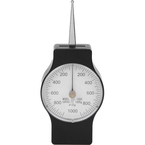 Compteur de tension à aiguille SEG-1000-1, dynamomètre à cadran 1000g, jauge précise pour fil et textile. (1/5)